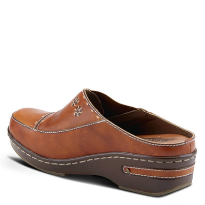 Spring Step Shoes L'Artiste Chino Clogs Women’s Hand Painted Leather
