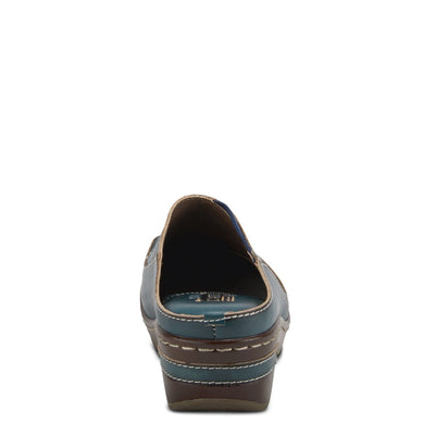 Spring Step Shoes L'Artiste Chino Clogs Women’s Hand Painted Leather