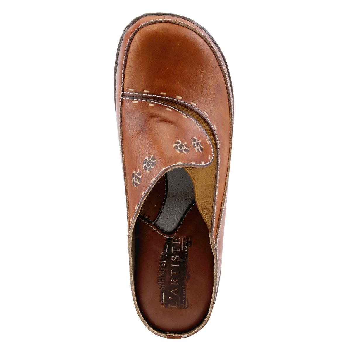 Spring Step Shoes L'Artiste Chino Clogs Women’s Hand Painted Leather