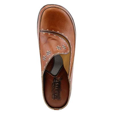 Spring Step Shoes L'Artiste Chino Clogs Women’s Hand Painted Leather