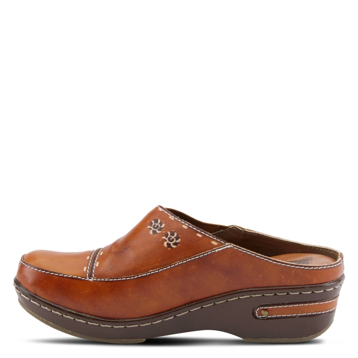 Spring Step Shoes L'Artiste Chino Clogs Women’s Hand Painted Leather