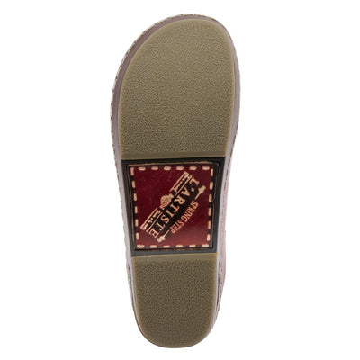 Spring Step Shoes L'Artiste Chino Clogs Women’s Hand Painted Leather