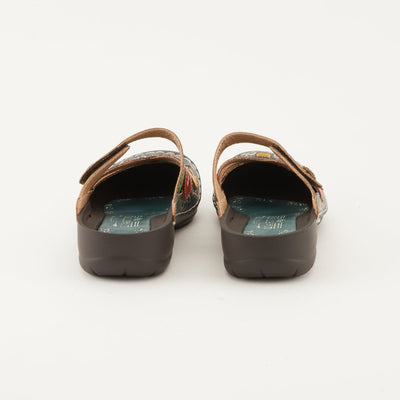 Spring Step Shoes L'Artiste Copa Clog Women’s Hand Painted Leather