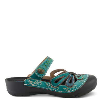 Spring Step Shoes L'Artiste Copa Clog Women’s Hand Painted Leather