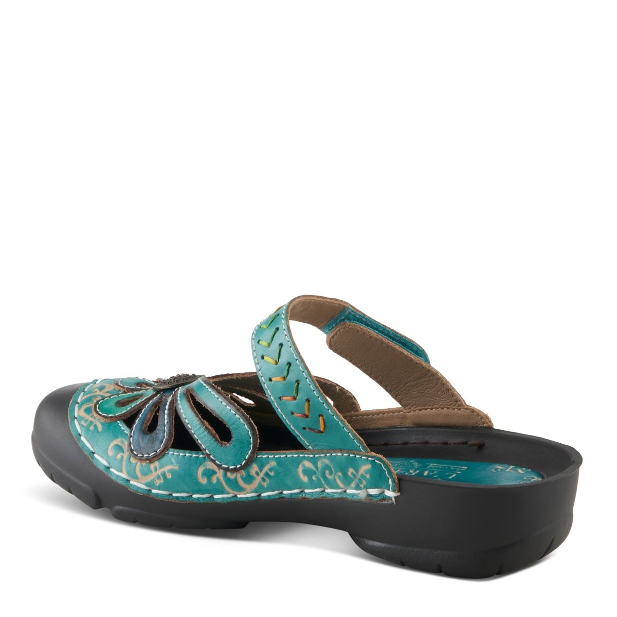 Spring Step Shoes L'Artiste Copa Clog Women’s Hand Painted Leather