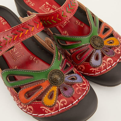 Spring Step Shoes L'Artiste Copa Clog Women’s Hand Painted Leather