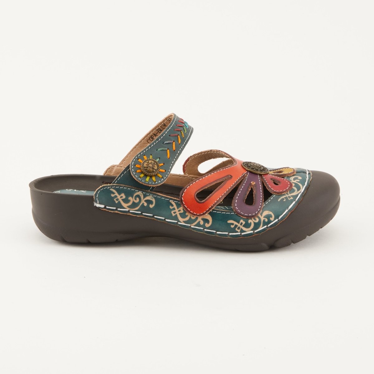 Spring Step Shoes L'Artiste Copa Clog Women’s Hand Painted Leather