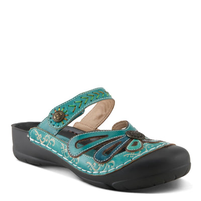 Spring Step Shoes L'Artiste Copa Clog Women’s Hand Painted Leather