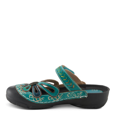 Spring Step Shoes L'Artiste Copa Clog Women’s Hand Painted Leather