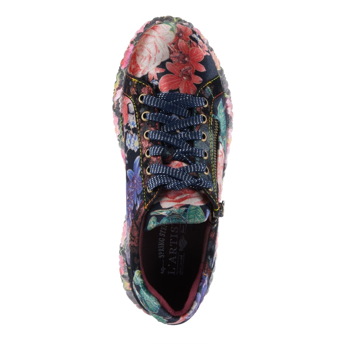 Spring Step Shoes L'Artiste Dallyn Women's Premium Suede and Velvet Sneakers