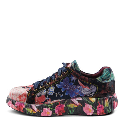 Spring Step Shoes L'Artiste Dallyn Women's Premium Suede and Velvet Sneakers