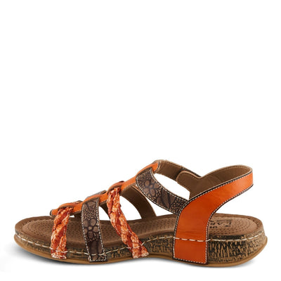 Spring Step Shoes L'Artiste Delila Sandals Women’s Leather Adjustable Heel