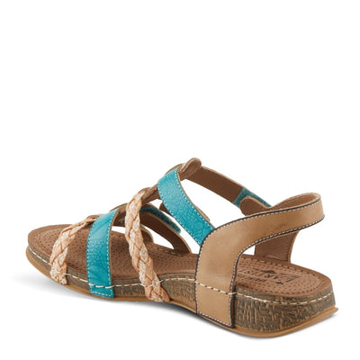 Spring Step Shoes L'Artiste Delila Sandals Women’s Leather Adjustable Heel