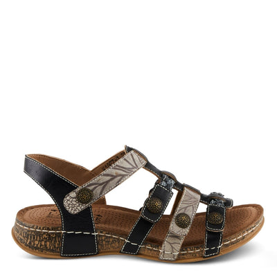 Spring Step Shoes L'Artiste Delila Sandals Women’s Leather Adjustable Heel