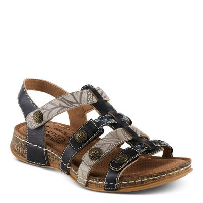 Spring Step Shoes L'Artiste Delila Sandals Women’s Leather Adjustable Heel
