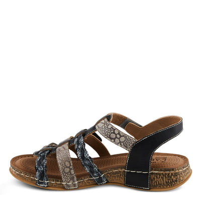 Spring Step Shoes L'Artiste Delila Sandals Women’s Leather Adjustable Heel