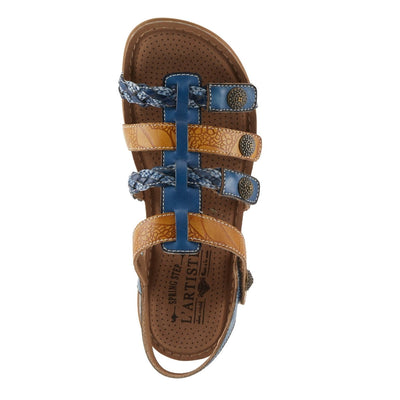 Spring Step Shoes L'Artiste Delila Sandals Women’s Leather Adjustable Heel