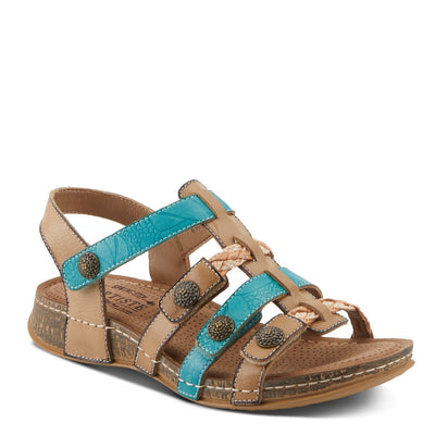 Spring Step Shoes L'Artiste Delila Sandals Women’s Leather Adjustable Heel