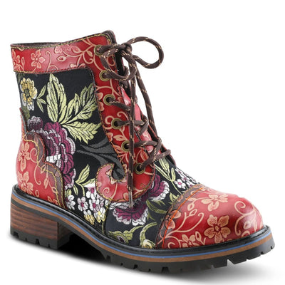 Spring Step Shoes L'Artiste Fantastic Women's Floral Leather High Top Boots