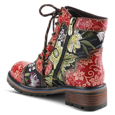 Spring Step Shoes L'Artiste Fantastic Women's Floral Leather High Top Boots