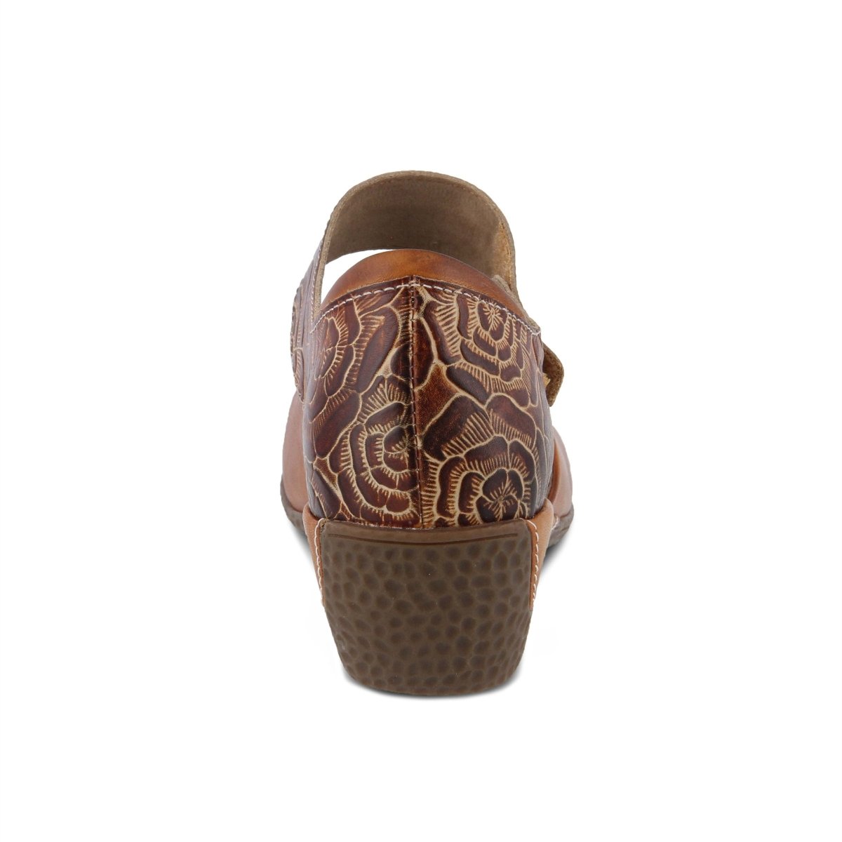 Spring Step Shoes L'Artiste Gloss Pansy Women's Hand Painted Leather Shoes