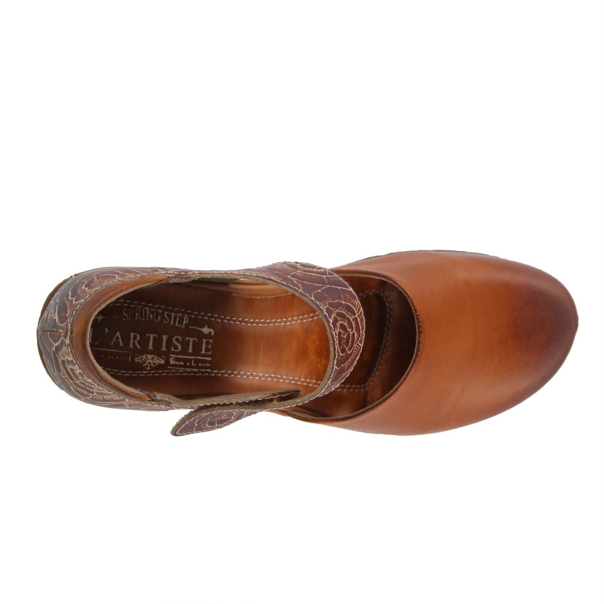 Spring Step Shoes L'Artiste Gloss Pansy Women's Leather Stylish Mary Jane Shoes