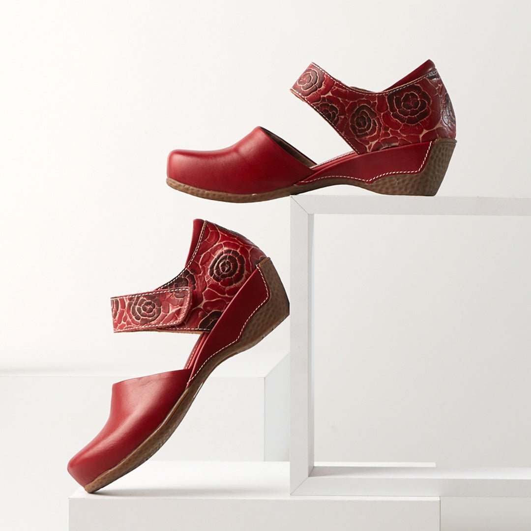 Spring Step Shoes L'Artiste Gloss Pansy Women's Leather Stylish Mary Jane Shoes