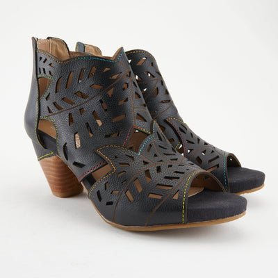 Spring Step Shoes L'Artiste Icon Women’s Leather Heeled Sandals