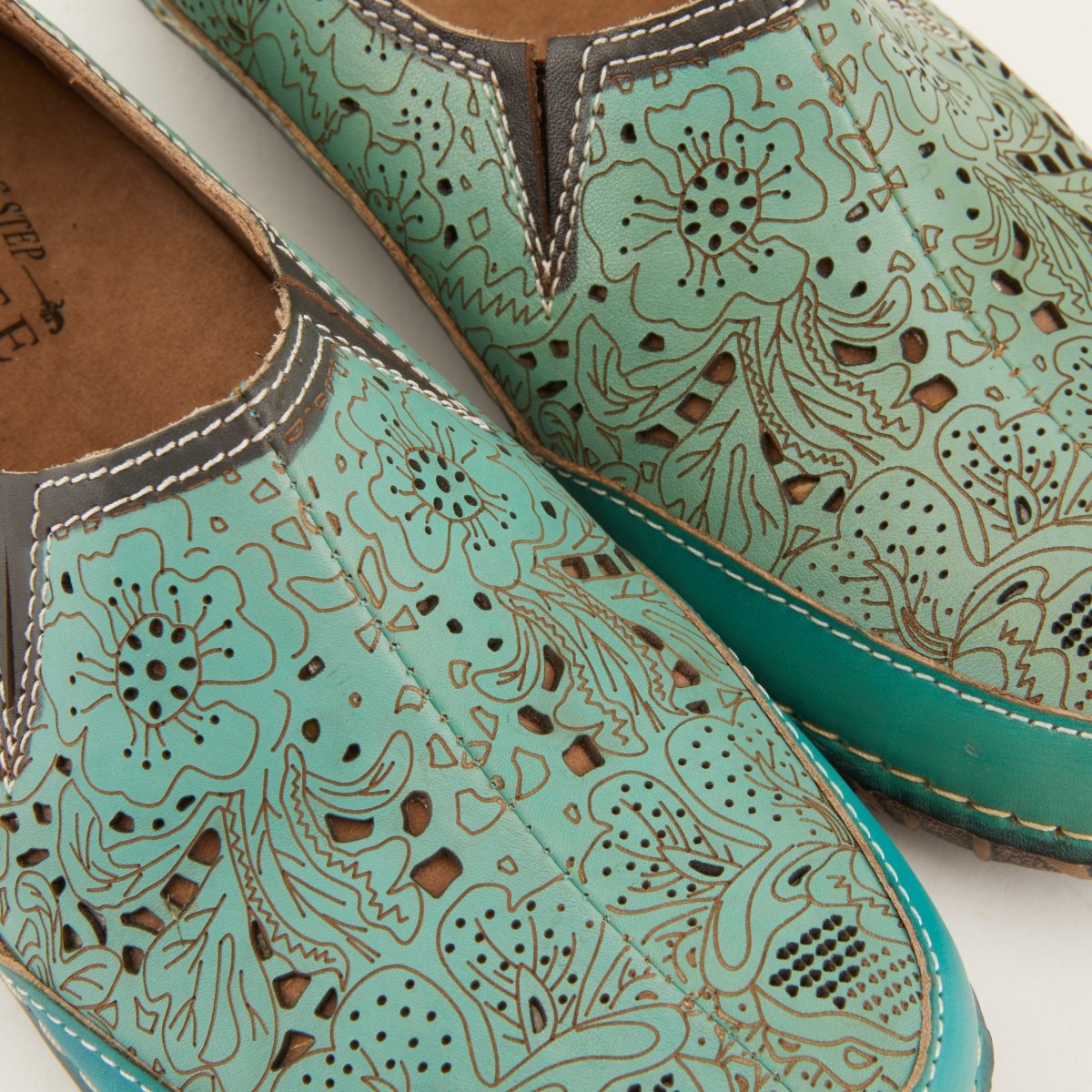 Spring Step Shoes L'Artiste Libora Women's Hand Painted Leather Loafers