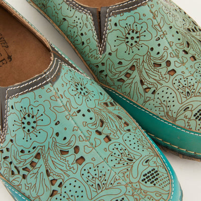Spring Step Shoes L'Artiste Libora Women's Hand Painted Leather Loafers