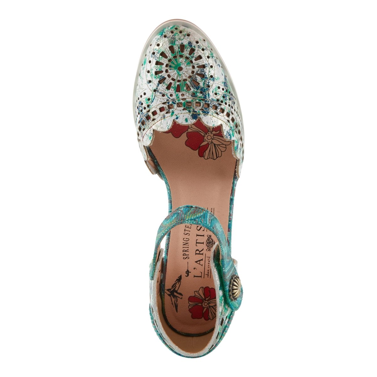 Spring Step Shoes L'Artiste Luxe Women's Exquisite Leather Salsa Heeled Shoes