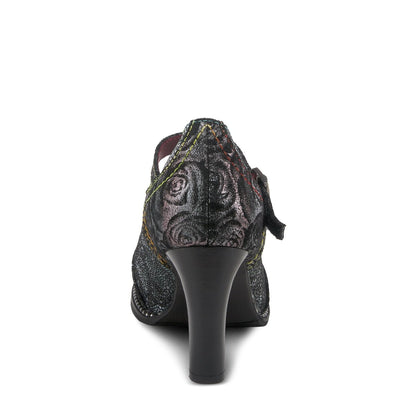 Spring Step Shoes L'Artiste Mazie Women's Floral Metallic Leather Shoes