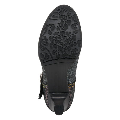 Spring Step Shoes L'Artiste Mazie Women's Floral Metallic Leather Shoes