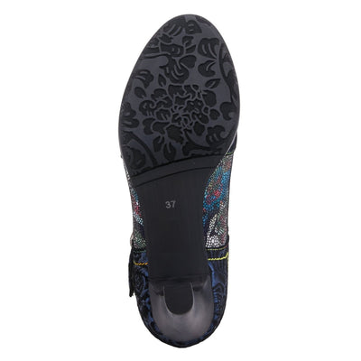 Spring Step Shoes L'Artiste Mazie Women's Floral Metallic Leather Shoes