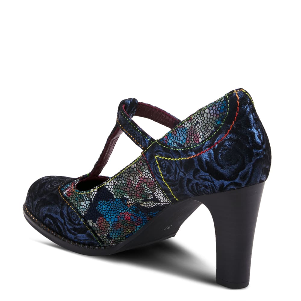Spring Step Shoes L'Artiste Mazie Women's Floral T Bar Shoes