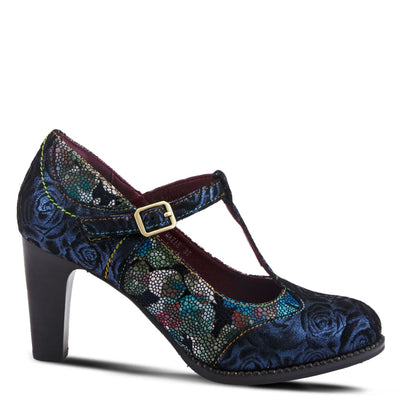 Spring Step Shoes L'Artiste Mazie Women's Floral T Bar Shoes