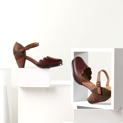 Spring Step Shoes L'Artiste Parchelle Women's Hand Painted Leather Shoes