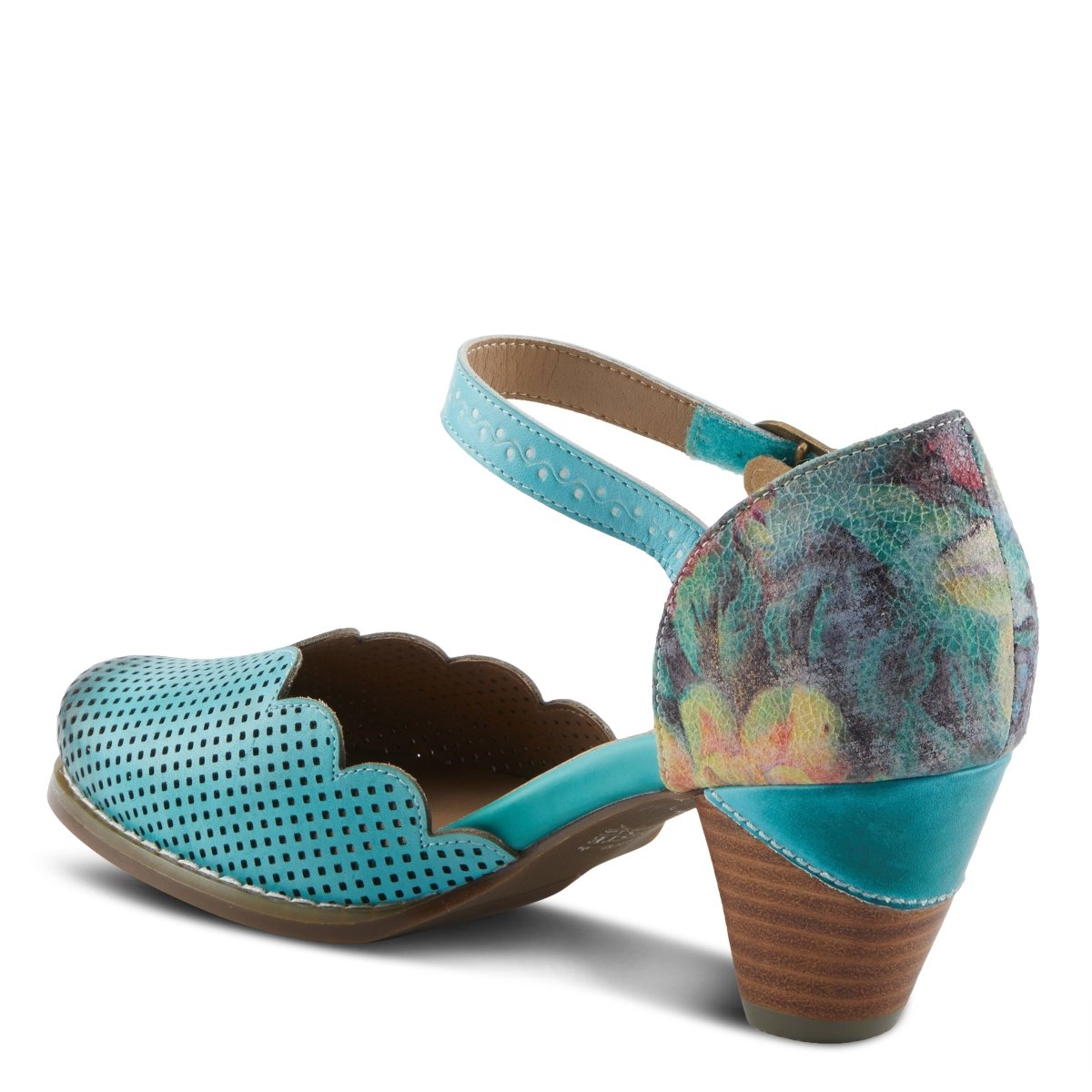 Spring Step Shoes L'Artiste Parchelle Women's Hand Painted Leather Shoes