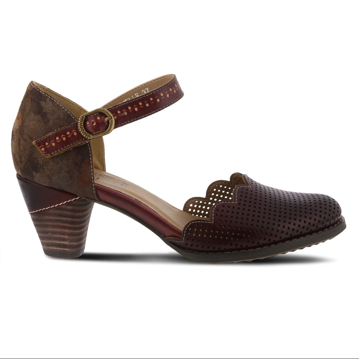 Spring Step Shoes L'Artiste Parchelle Women's Hand Painted Leather Shoes