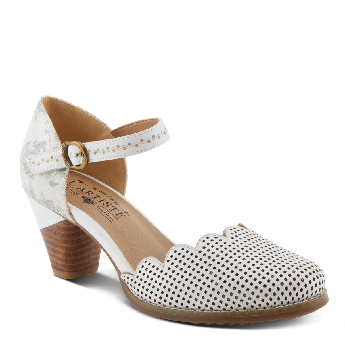 Spring Step Shoes L'Artiste Parchelle Women's Hand Painted Leather Shoes