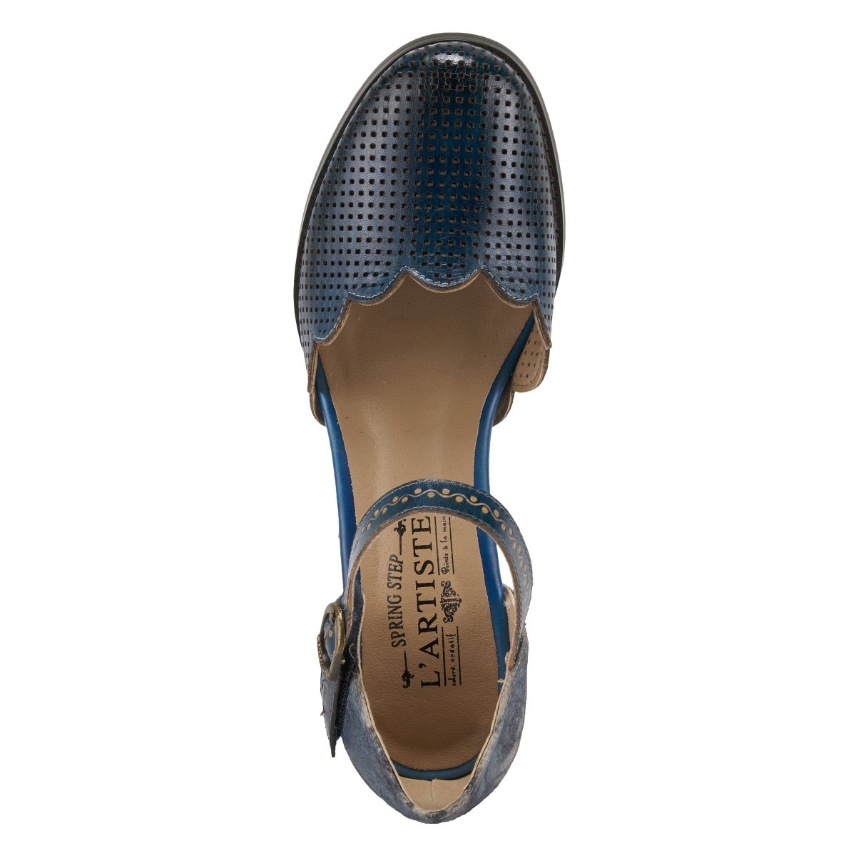 Spring Step Shoes L'Artiste Parchelle Women's Hand Painted Leather Shoes