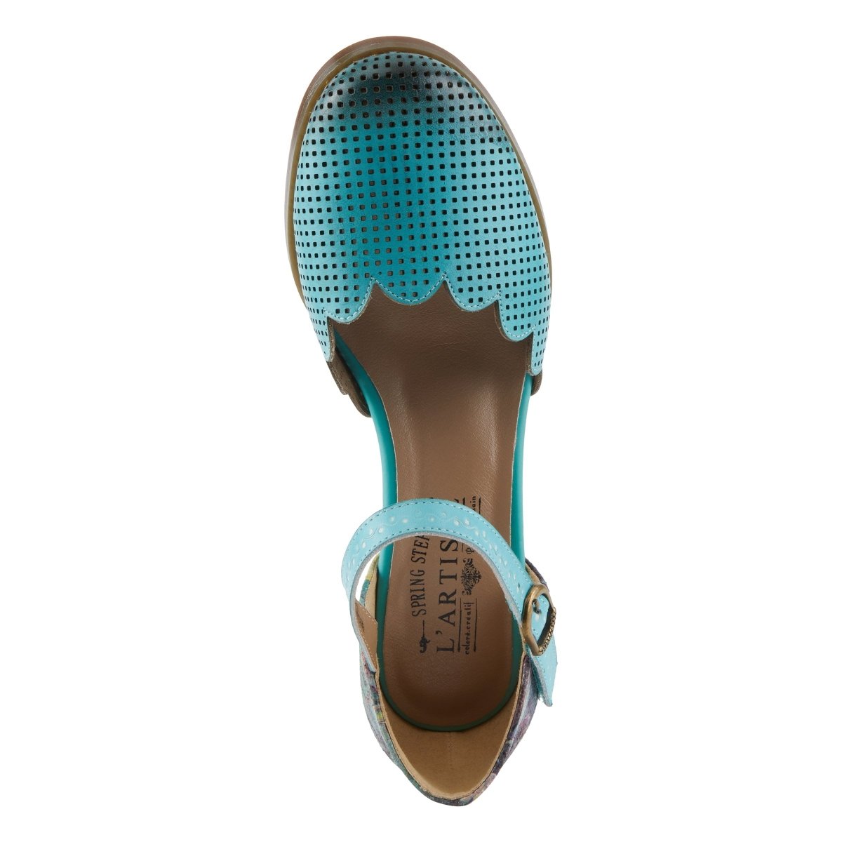 Spring Step Shoes L'Artiste Parchelle Women's Hand Painted Leather Shoes