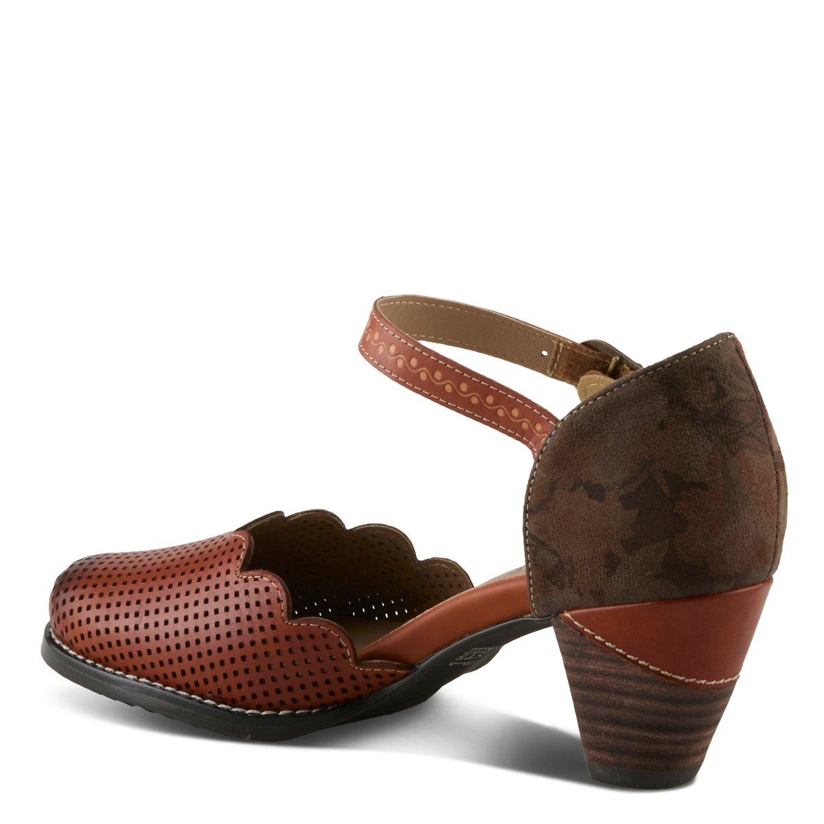 Spring Step Shoes L'Artiste Parchelle Women's Hand Painted Leather Shoes