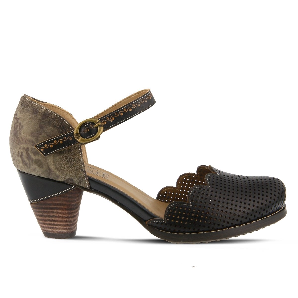 Spring Step Shoes L'Artiste Parchelle Women's Hand Painted Leather Shoes