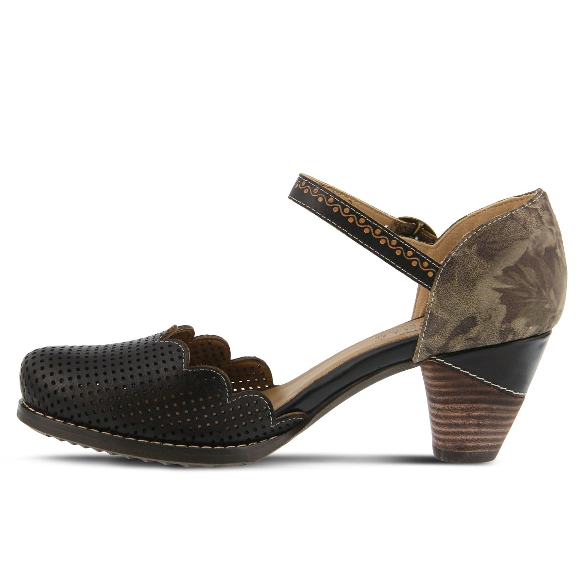 Spring Step Shoes L'Artiste Parchelle Women's Hand Painted Leather Shoes