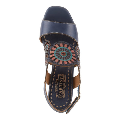 Spring Step Shoes L'Artiste Pinwheel Women’s Leather Sandals