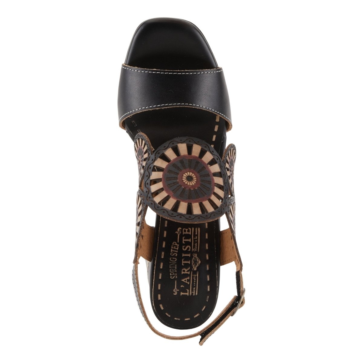 Spring Step Shoes L'Artiste Pinwheel Women’s Leather Sandals