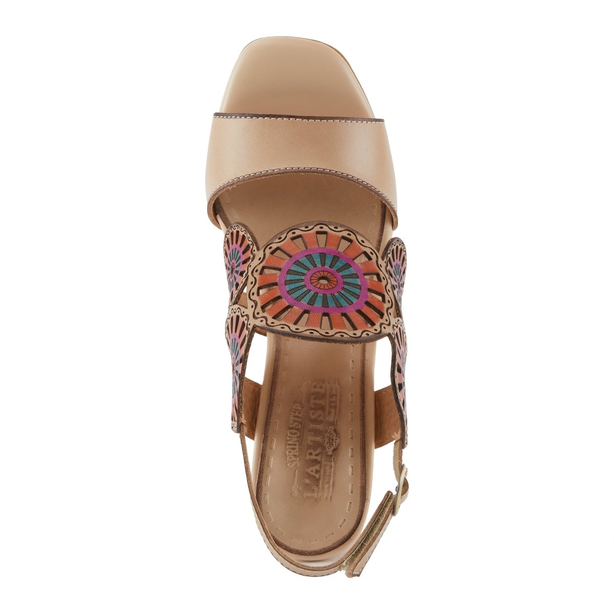 Spring Step Shoes L'Artiste Pinwheel Women’s Leather Sandals