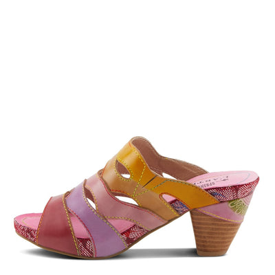 Spring Step Shoes L'Artiste Pita Sandals Women's Hand Painted Leather