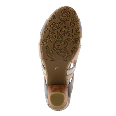 Spring Step Shoes L'Artiste Pita Sandals Women's Hand Painted Leather